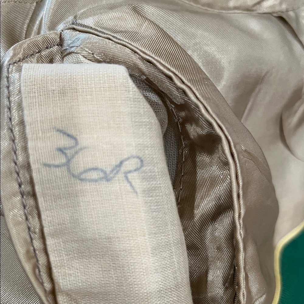 Chaps BY RALPH LAUREN VINTAGE,MASTERS EQUESTRIAN GOLD BUTTON JACKET GREEN SZ 36R - Picture 10 of 13